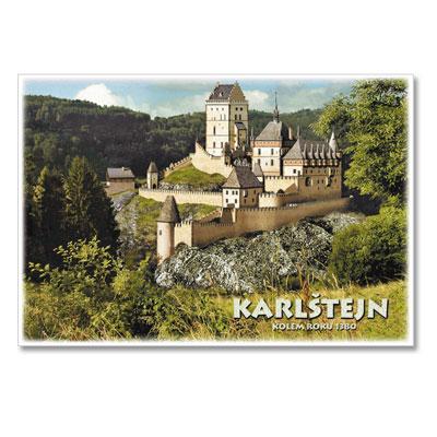 RC015 Řada dobových rekonstrukcí hradů a zámků: Karlštejn - kolem roku 1380