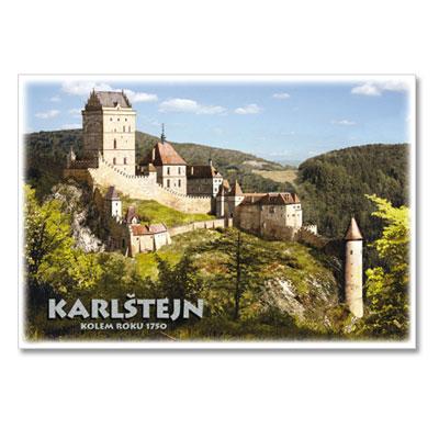 RC016 Řada dobových rekonstrukcí hradů a zámků: Karlštejn - kolem roku 1750