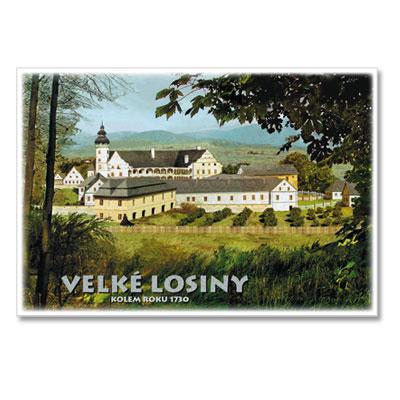 RC041 Řada dobových rekonstrukcí hradů a zámků: Velké losiny - kolem roku 1730