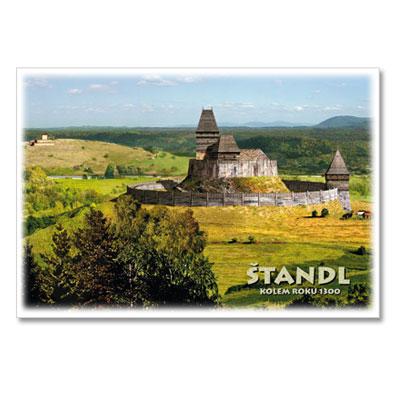 RC042 Řada dobových rekonstrukcí hradů a zámků: Štandl - kolem roku 1300
