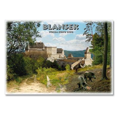 RC113 Řada dobových rekonstrukcí hradů a zámků: Blansek - kolem roku 1400