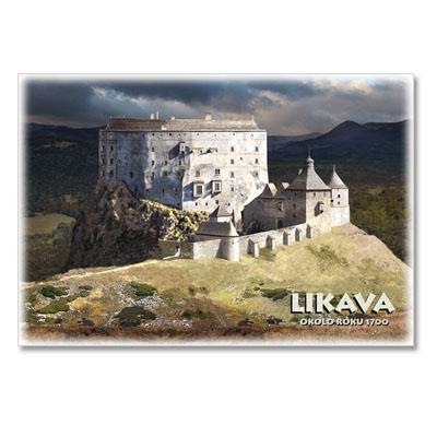 RS013 Řada dobových rekonstrukcí hradů a zámků: Likava - približne z roku 1700