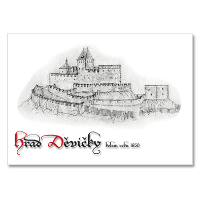 RT084_Devicky_1650 Řada dobových rekonstrukcí hradů a zámků: Děvičky - kolem roku 1650