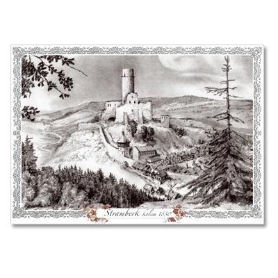 dp002 Řada dobových rekonstrukcí hradů a zámků: Štramberk - kolem roku 1830