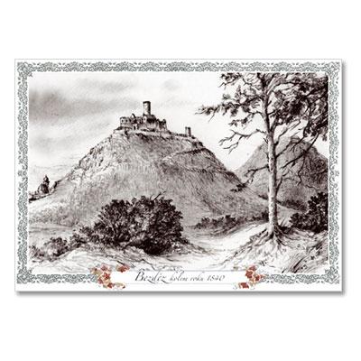 dp013 Řada dobových rekonstrukcí hradů a zámků: Bezděz - kolem roku 1840