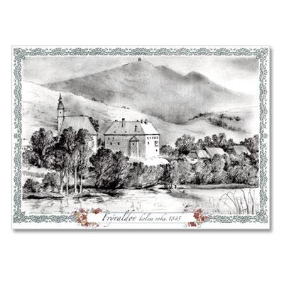 dp018 Řada dobových rekonstrukcí hradů a zámků: Frývaldov - kolem roku 1845