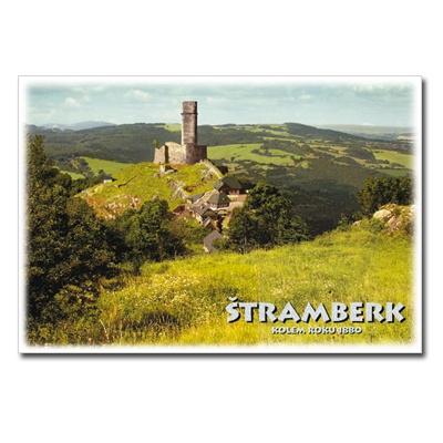 rc0509 Řada dobových rekonstrukcí hradů a zámků: Štramberk - kolem roku 1880