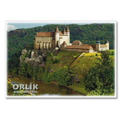 rc0577 Řada dobových rekonstrukcí hradů a zámků: Orlík - kolem roku 1750