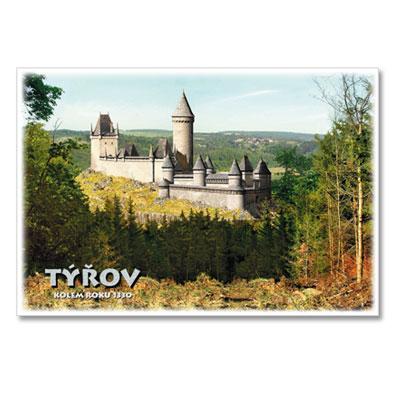rc072 Řada dobových rekonstrukcí hradů a zámků: Týřov - kolem roku 1330