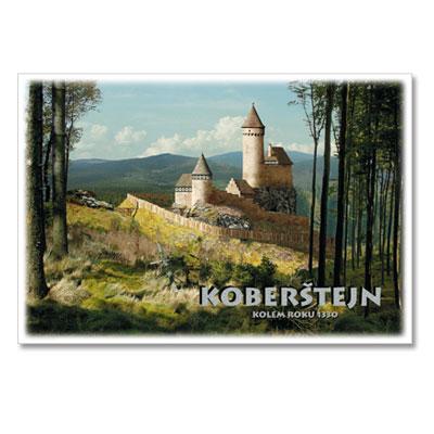 rc087 Řada dobových rekonstrukcí hradů a zámků: Koberštejn - kolem roku 1330