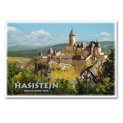 rc091 Řada dobových rekonstrukcí hradů a zámků: Hasištejn u Kadaně - kolem roku 1550