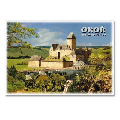 rc098 Řada dobových rekonstrukcí hradů a zámků: Okoř u Prahy - kolem roku 1600