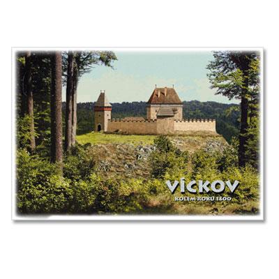 rc134 Řada dobových rekonstrukcí hradů a zámků: Víckov - kolem roku 1400