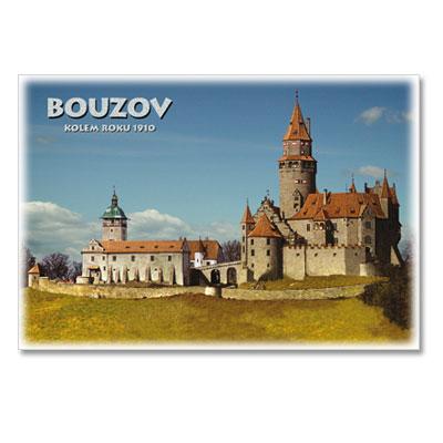 rc136 Řada dobových rekonstrukcí hradů a zámků: Bouzov - v letech 1896 až 1910