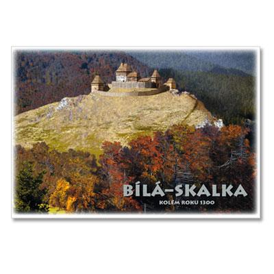 rc144 Řada dobových rekonstrukcí hradů a zámků: Bílá - Skalka- kolem roku 1300