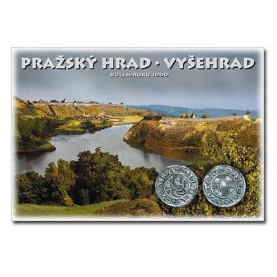 rc151 Řada dobových rekonstrukcí hradů a zámků: Pražský hrad a Vyšehrad - kolem roku 1000