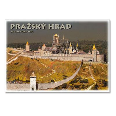 rc153 Řada dobových rekonstrukcí hradů a zámků: Pražský hrad - kolem roku 1410