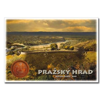 rc160 Řada dobových rekonstrukcí hradů a zámků: Pražský hrad - kolem roku 800