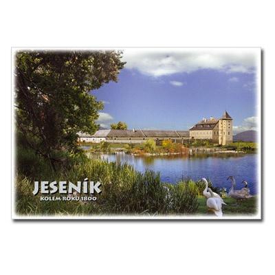 rc168 Řada dobových rekonstrukcí hradů a zámků: Jeseník u Nového Jičína - kolem roku 1800